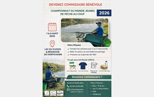 Championnat du monde pêche au coup catégorie jeunes dans le 71