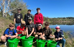Stage de pêche pour les jeunes