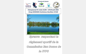 Championnat R1 Mixte 3 manches - 2 jours - 29-30 aout 2026