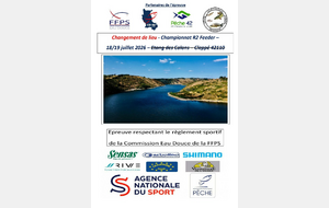 Championnat R2 Feeder - 18/19 juillet - Barrage Villerest - 42