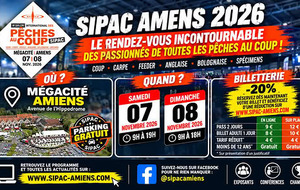 SIPAC 2026 - Amiens - Le salon international de la pêche