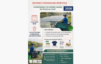 Championnat du monde pêche au coup catégorie jeunes dans le 71