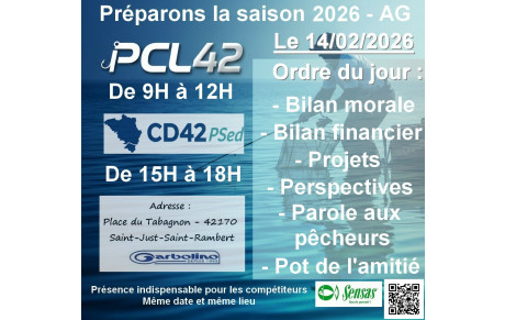 Préparons la saison 2026 - AG du CD42 PSed