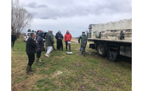 Empoissonement du Gardon Forézien Truite Bonsonnaise