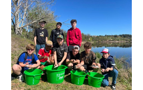 Stage de pêche pour les jeunes