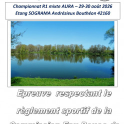 Championnat R1 Mixte 3 manches - 2 jours - 29-30 aout 2026